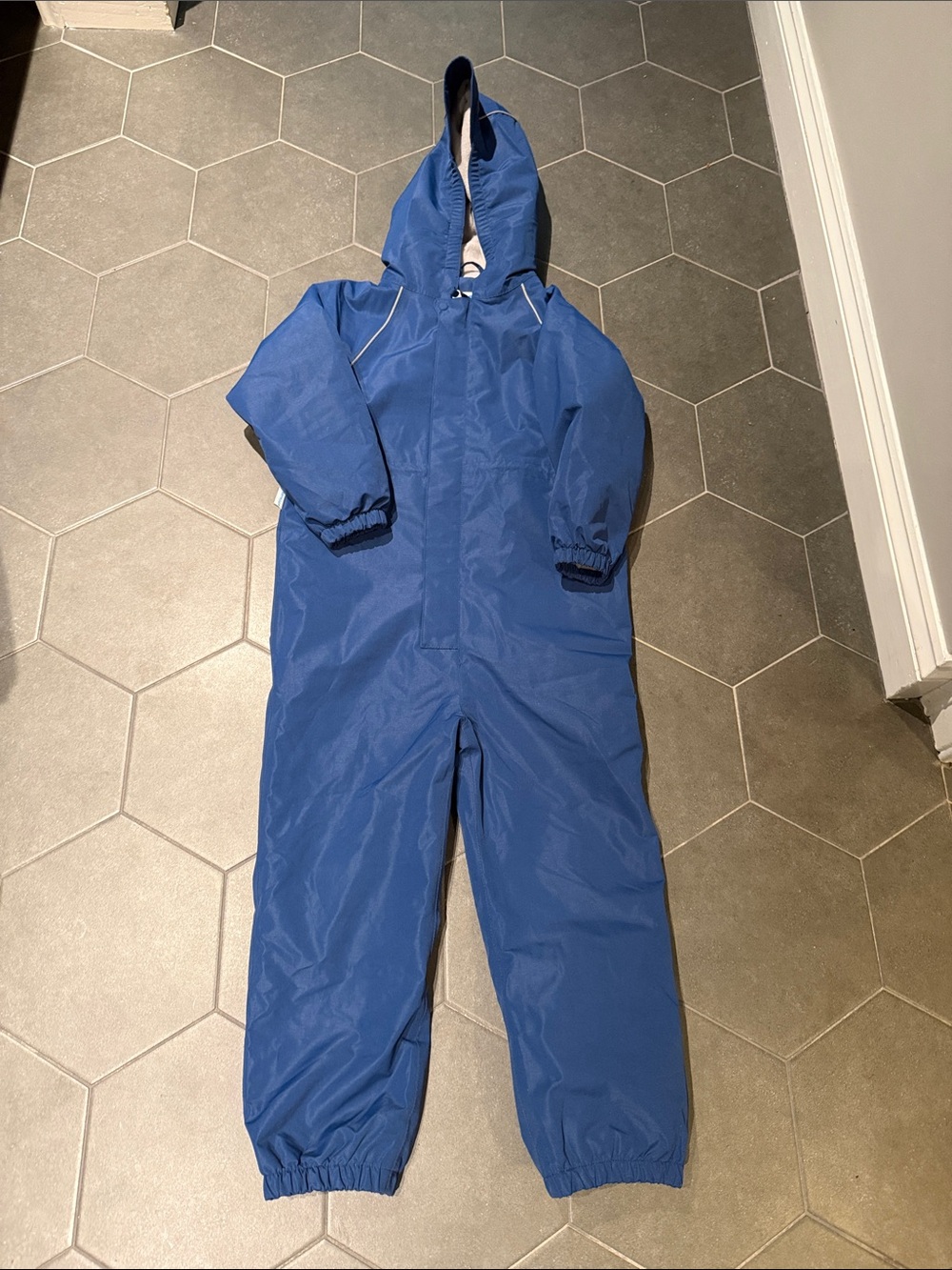 Jan & Jul Blue Fleece Lined Rain Suit